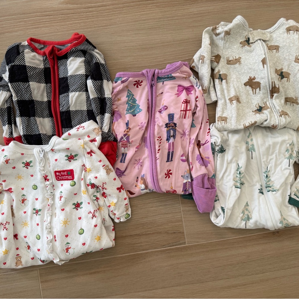 Baby Girl Christmas Bundle 0-3 Months